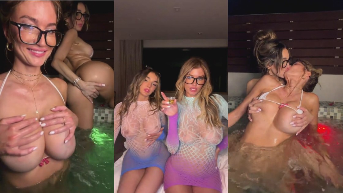 Lyna Perez Live With Hayley Maxfield Video Leaked