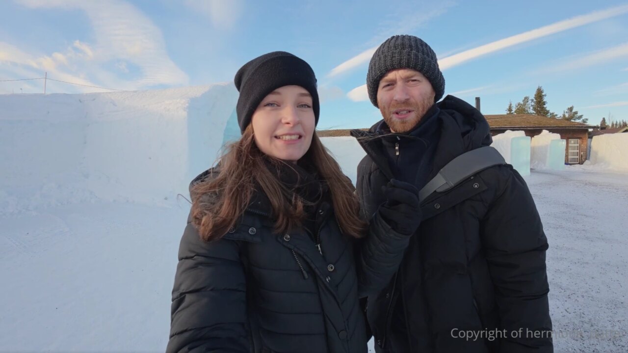 Hermione Potter Ice Hotel Lapland Sweden Video Leaked